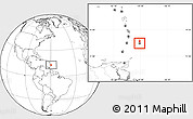 Blank Location Map of Saint Michael, within the entire country