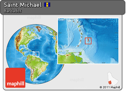 Physical Location Map of Saint Michael