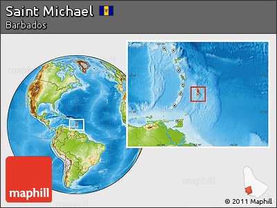 Physical Location Map of Saint Michael