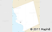 Classic Style Simple Map of Saint Michael, single color outside