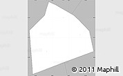 Gray Simple Map of Saint Thomas