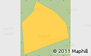 Savanna Style Simple Map of Saint Thomas