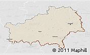 Shaded Relief 3D Map of Homyel', lighten, desaturated