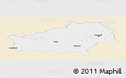 Classic Style Panoramic Map of Homyel', single color outside
