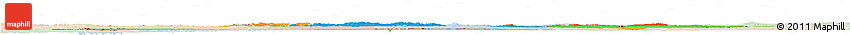 Political Horizon Map of Belarus, lighten