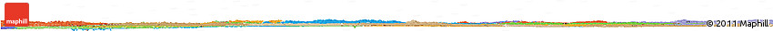 Political Horizon Map of Belarus, political shades outside