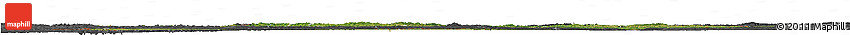 Satellite Horizon Map of Belarus, darken, desaturated