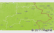 Physical 3D Map of Mahilyow