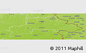 Physical Panoramic Map of Mahilyow