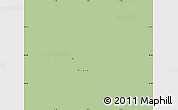 Savanna Style Simple Map of Brussel, single color outside