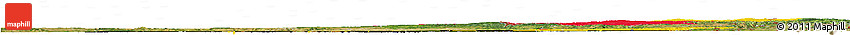 Flag Horizon Map of Belgium, satellite outside, bathymetry sea, flag rotated