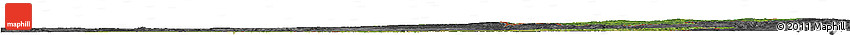 Satellite Horizon Map of Belgium, darken, desaturated