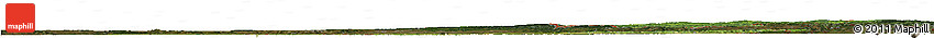Satellite Horizon Map of Belgium, darken, land only