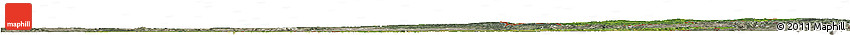 Satellite Horizon Map of Belgium, semi-desaturated, land only