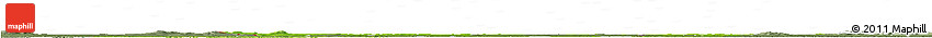 Physical Horizon Map of West-Vlaanderen, semi-desaturated