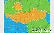 Political Map of Brabant Wallon