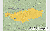 Savanna Style Map of Brabant Wallon