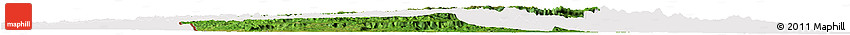 Satellite Horizon Map of Cayo, cropped outside
