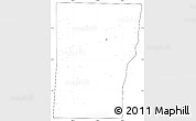 Blank Simple Map of Cayo, cropped outside, no labels