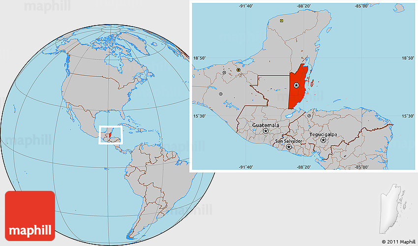 29 Where Is Belize Located On The World Map - Maps Database Source