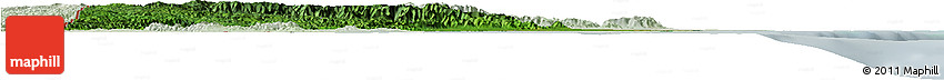 Satellite Horizon Map of Toledo, lighten
