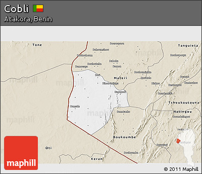 Classic Style 3D Map of Cobli