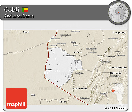 Classic Style 3D Map of Cobli