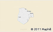 Classic Style 3D Map of Cobli, single color outside