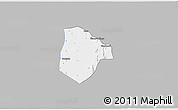 Gray 3D Map of Cobli, single color outside