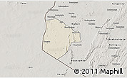 Shaded Relief 3D Map of Cobli, semi-desaturated