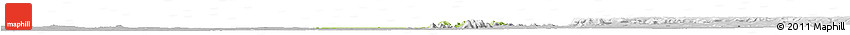 Physical Horizon Map of Cobli, lighten, desaturated