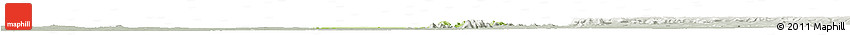Physical Horizon Map of Cobli, lighten, semi-desaturated