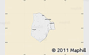 Classic Style Map of Cobli, single color outside