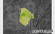 Satellite Map of Cobli, darken, desaturated