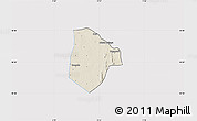 Shaded Relief Map of Cobli, cropped outside