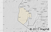 Shaded Relief Map of Cobli, desaturated