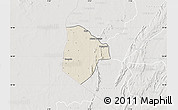 Shaded Relief Map of Cobli, lighten, semi-desaturated