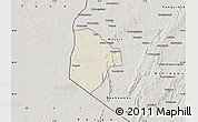Shaded Relief Map of Cobli, semi-desaturated