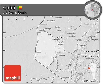 Silver Style Map of Cobli
