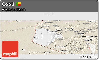 Classic Style Panoramic Map of Cobli