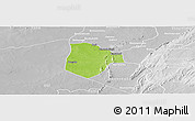 Physical Panoramic Map of Cobli, lighten, desaturated