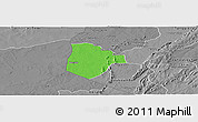 Political Panoramic Map of Cobli, desaturated