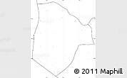 Blank Simple Map of Cobli, no labels