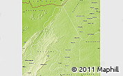 Physical Map of Kerou