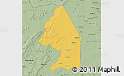 Savanna Style Map of Kerou