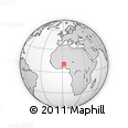 Where is Kerou located? Outline Map of Kerou