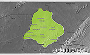 Physical 3D Map of Materi, darken, desaturated