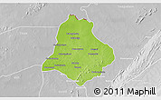 Physical 3D Map of Materi, lighten, desaturated