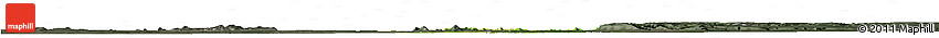 Satellite Horizon Map of Materi, darken, semi-desaturated