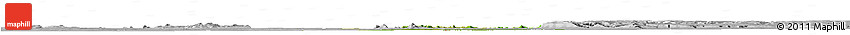 Satellite Horizon Map of Materi, lighten, desaturated